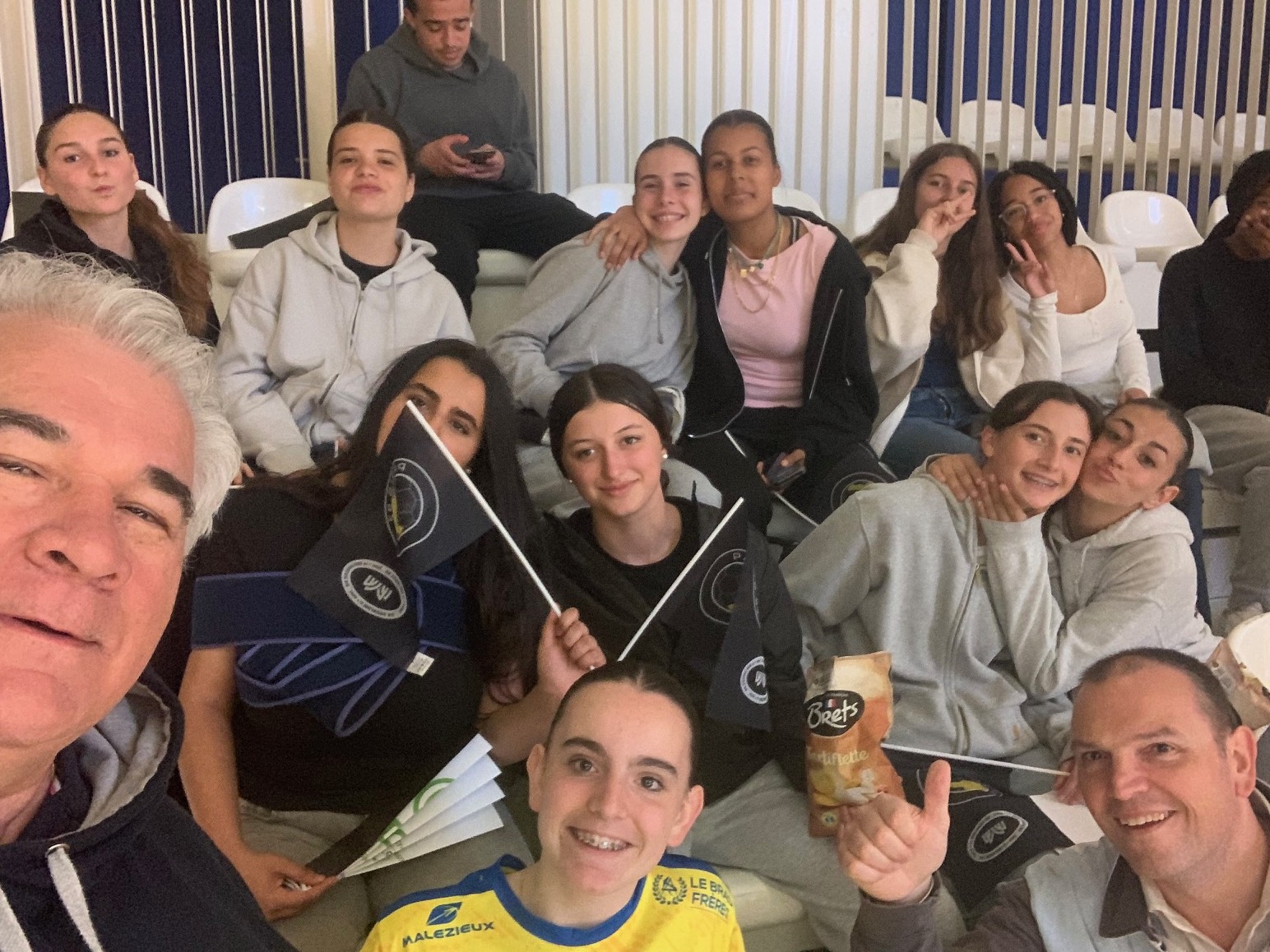 Les -15 filles de l’entente Le Chesnay-Versailles sacrées championnes des Yvelines !