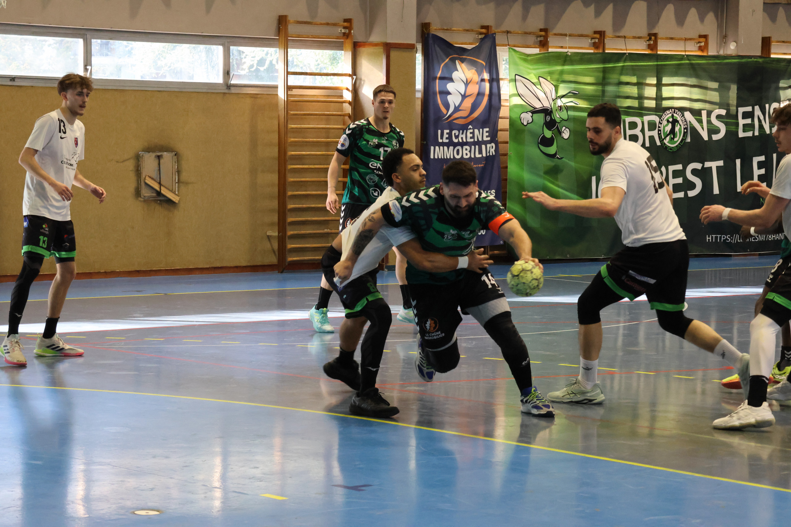 Les frelons Verts surclassent Lille Métropole sans réel panache : 33–29