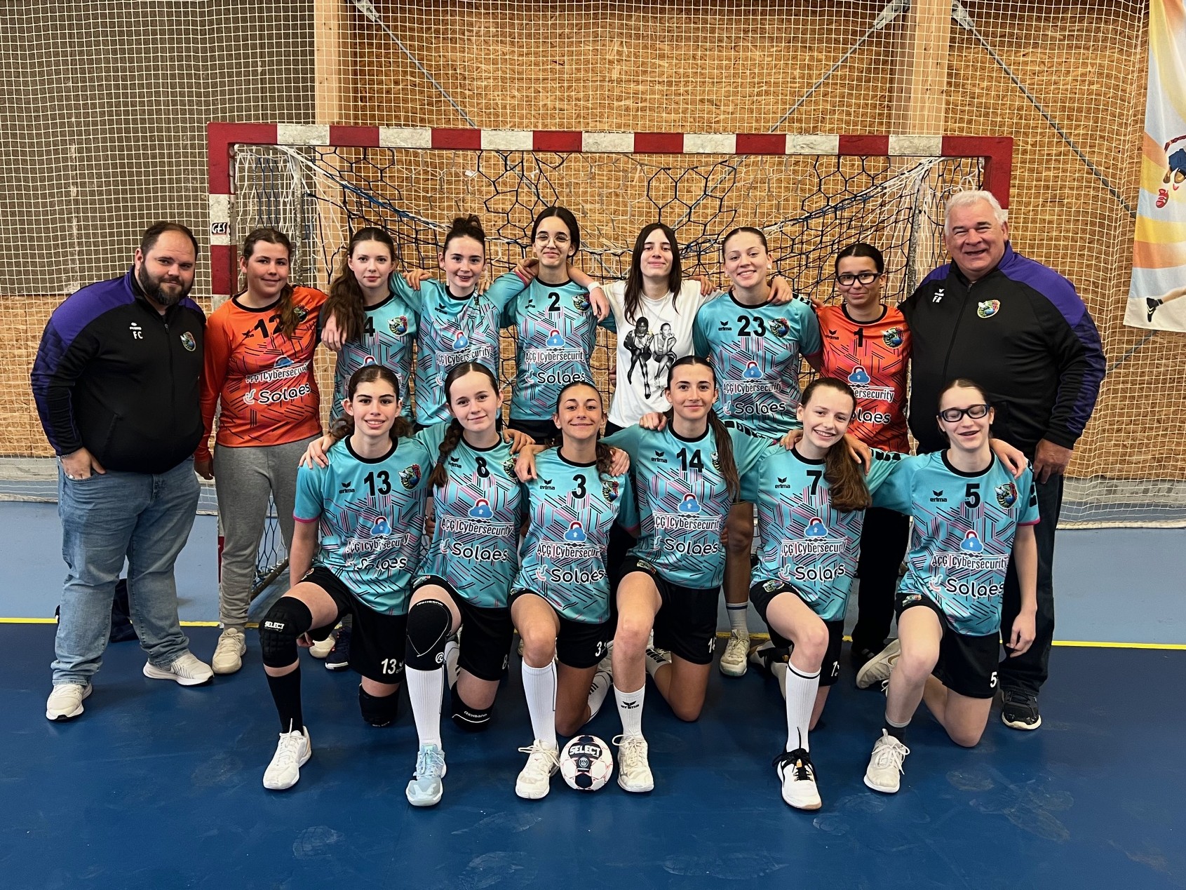 Une première saison régionale prometteuse pour les -15 filles (Équipe 1) de l’Entente Le Chesnay Versailles